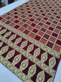 Pure Gaji Silk Khadi Hendloom Ghatchola Azarak Printe Saree With Zari Weaving Nr Kcpc Design E