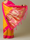 Pure Banarasi Maheshwari Cotton Silk Mangal path Bhagwat special Saree with blouse