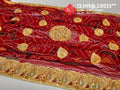 Rajasthani Chunri Pila Odhna Dupatta Traditional Marwari Or Kc (Pure Georgette Fabric)