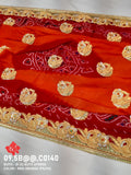 Rajasthani Traditional Chunri Piliya Odhna Or Kcpc (Pure Georgette Fabric) Pila