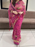 Pure Original Royal Georgette With Kasab Work And Mirror Saree Kcp Saree