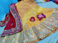 Rajasthani Kotta Doriya Traditional Print With Gotaptti Work Lehenga Kml Or Yellow Red