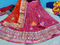 Rajasthani Kotta Doriya Traditional Print With Gotaptti Work Lehenga Kml Or Pink Red
