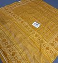 Pashmina Cotton Silk bandhani  Special Saree with gold foil print saree
