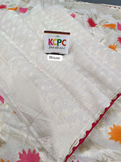 New Khaddi Silk with Kashmiri Weaving saree