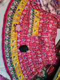 Pure Dola Silk Patola Print Inner Weaving Lehenga Kml Or Rani Yallow Green