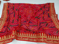 Rajasthani Marwadi Chunri Pila Dupatta Pure Georgette Fabric Handmade bandhani Dyeing , OR , KCPC