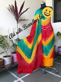 Bandhani Silk Salwar Suit ❤️ - KcPc Bandhani