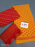 New Ajrakh print cotton batik  print salwar suit material